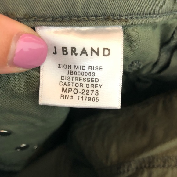 J Brand Jeans Zion Mid-Rise Skinny - Picture 7 of 8
